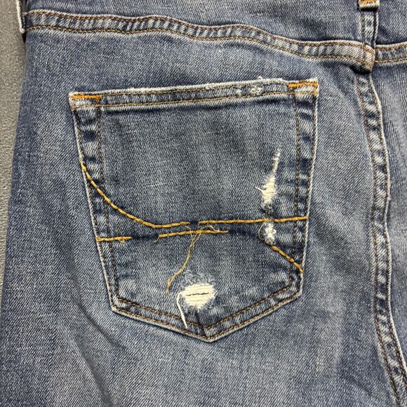 Hollister Jeans 36x32 Ripped Distressed Skater Streetwear Grunge Country Western - Picture 14 of 16